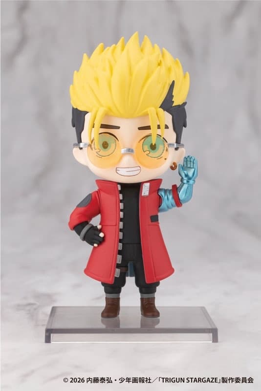 OSHI WORKS Mini TRIGUN STARGAZE Vash the Stampede Complete Figure