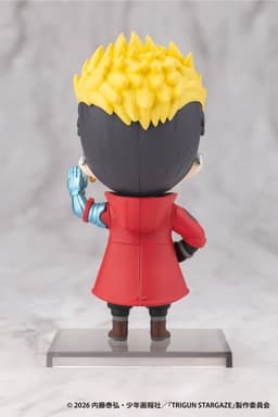 OSHI WORKS Mini TRIGUN STARGAZE Vash the Stampede Complete Figure, view 3 of 7