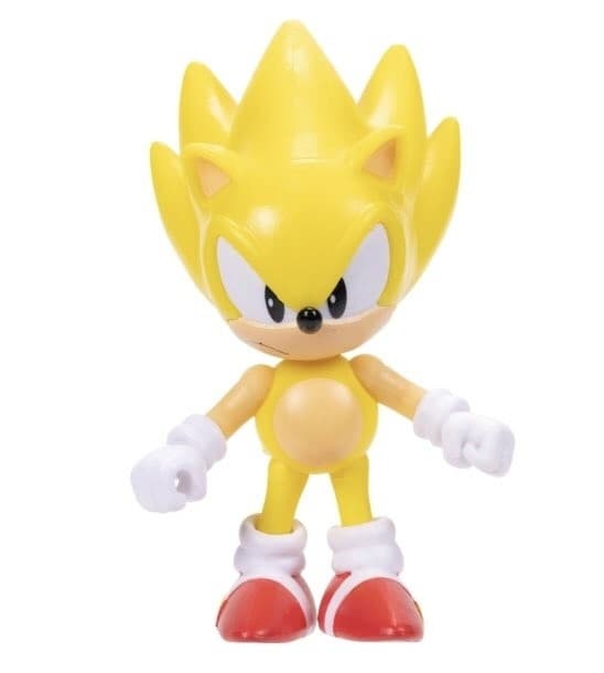 Sonic the Hedgehog - Super Sonic - Sonic 2.5-Inch Figure (Wave 7) - Classic Super Sonic