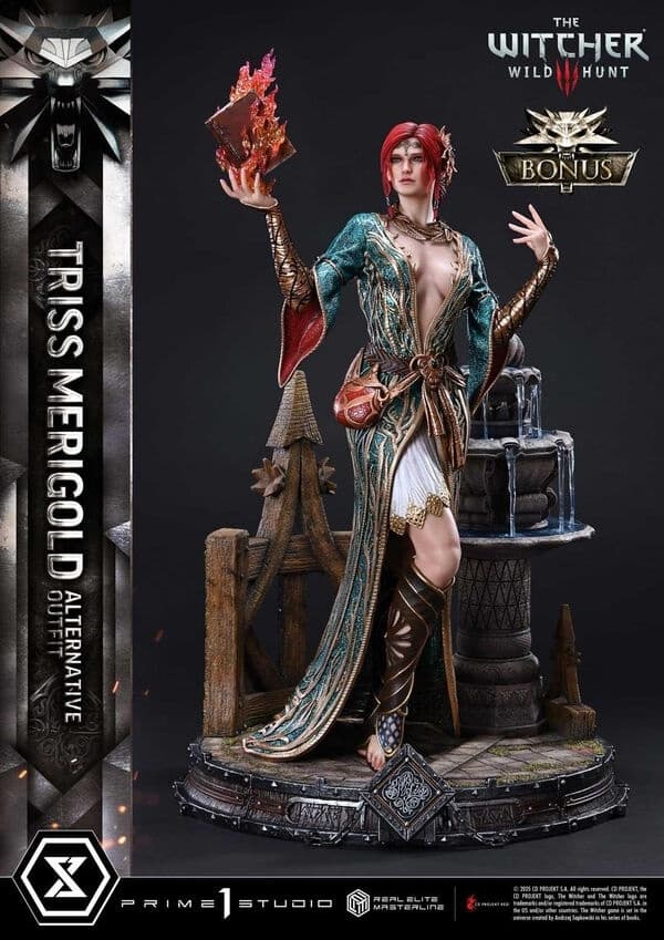 The Witcher 3: Wild Hunt - Triss Merigold - Real Elite Masterline (REMW3-01S) - 1/4 - Alternate Outfit, Bonus Version