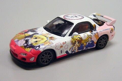 KYOSHO Alice Motors - Alice-chan - Dark Alice - Yukichi - Itasha - 1/43 - Alice RX-7 20th Anniversary Special
