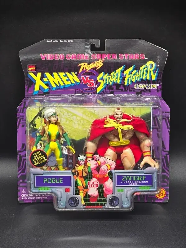 X-Men vs. Street Fighter - Rogue - Video Game Super Stars