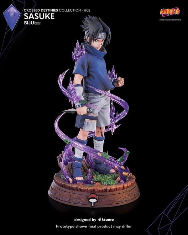 Naruto - Uchiha Sasuke - Bijutsu - Crossed Destinies Collection (#02) - 1/4