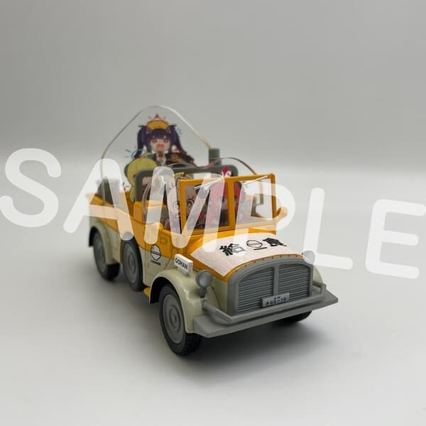 Blue Archive - Aikiyo Fuuka - Akashi Junko - Kurodate Haruna - Shishidou Izumi - Wanibuchi Akari - Minicar - Gehenna Gakuen Kyushoku-bu Torakku