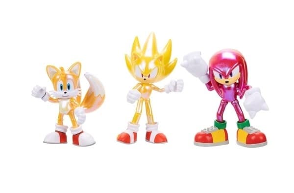 Sonic the Hedgehog - Super Sonic - Sonic 4-Inch Articulated Figure - Modern Super Sonic, Pearlescent Version