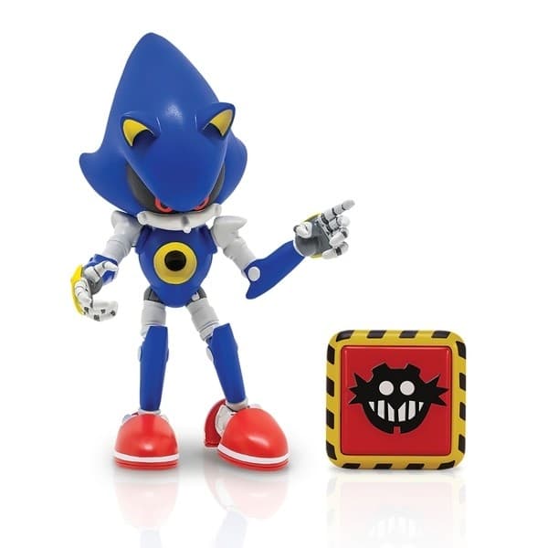 Sonic the Hedgehog - Metal Sonic - Sonic 4-Inch Articulated Figure (Wave 2)