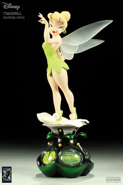 Animated Ladies - Statue: Tinker Bell from "Peter Pan"