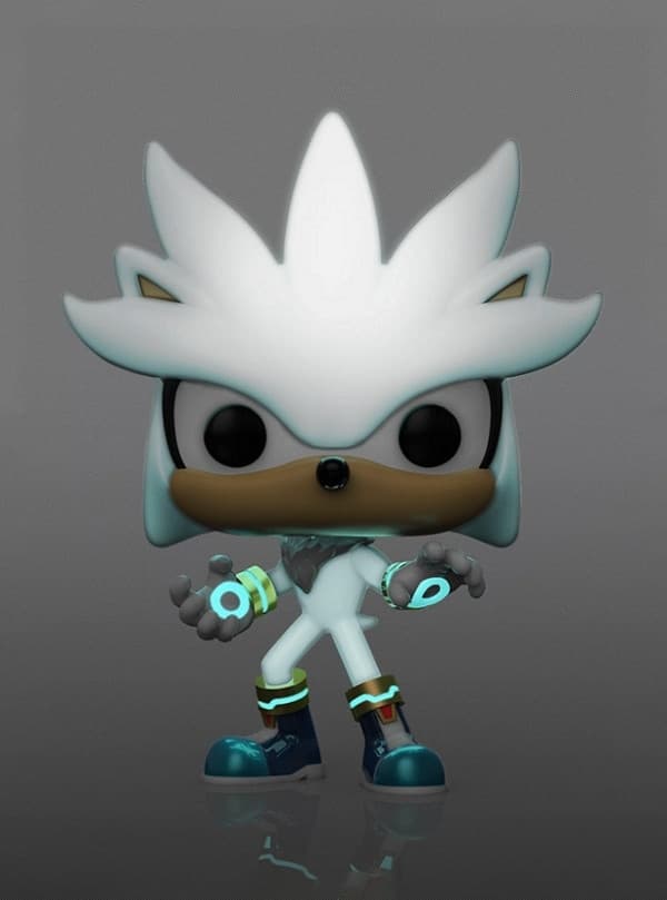 Sonic the Hedgehog - Silver the Hedgehog - POP! Games (633) - POP! Vinyl - Sonic 30th Anniversary - Glows in the Dark