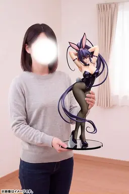 High School D x D HERO Akeno Himejima Bunny Ver. 1/3 Complete Figure, view 10 of 11