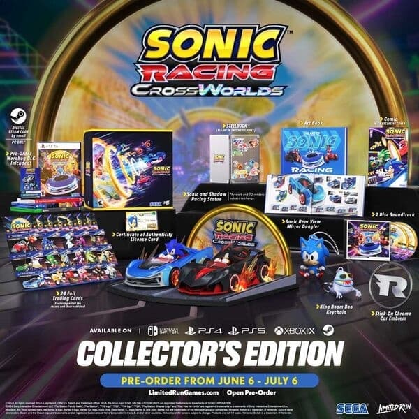 Sonic Racing: CrossWorlds - Shadow the Hedgehog - Sonic the Hedgehog - Tokuten