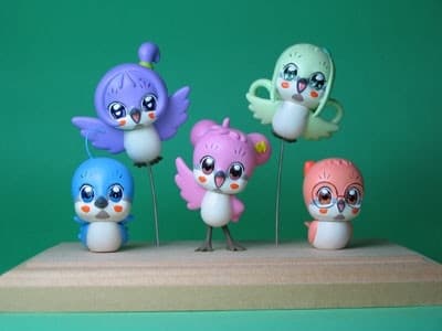 Motto! Ojamajo Doremi - Asuka Momoko - Fujiwara Hazuki - Harukaze Doremi - Segawa Onpu - Senoo Aiko - Pretty Birds