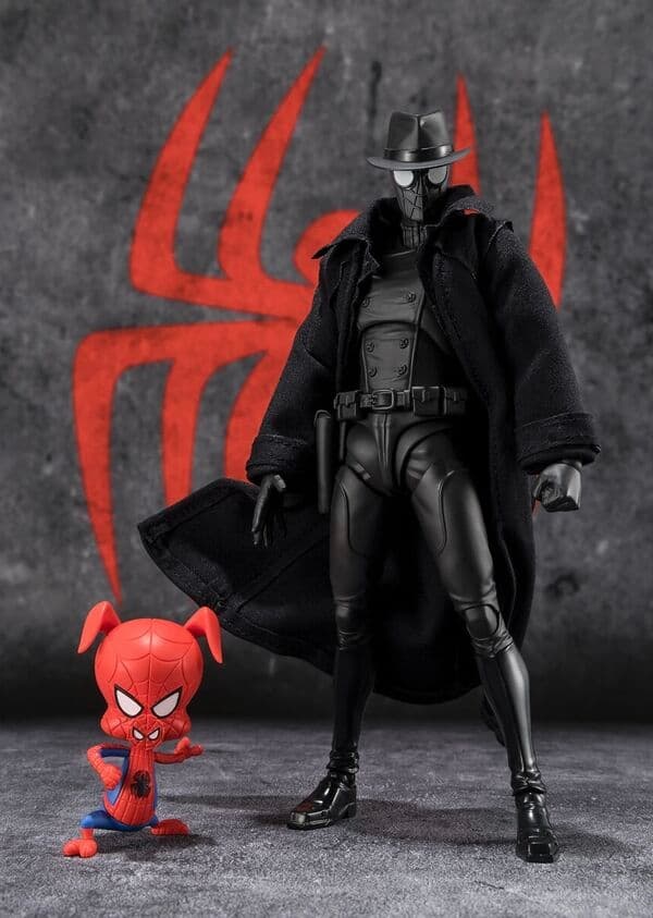 Spider-Man: Across the Spider-Verse - Spider-Ham - Spider-Man Noir - S.H.Figuarts
