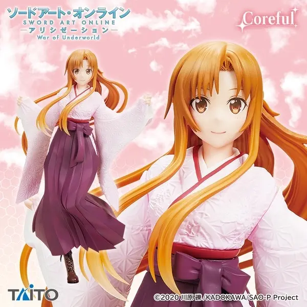 Sword Art Online: Alicization - War of Underworld - Asuna - Coreful Figure - Wa-Style ver.