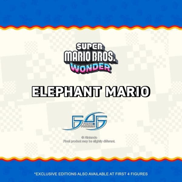 Super Mario Bros. Wonder - Mario - Elephant Mario, Zou Mario, Exclusive Edition