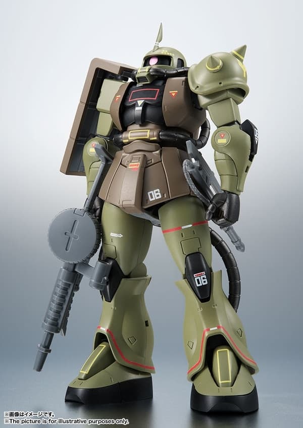 Kidou Senshi Gundam - MS-06 Zaku II - Robot Spirits - Robot Spirits <Side MS> - Robot Spirits ver. A.N.I.M.E. - Mass Production Model, Real Type Color