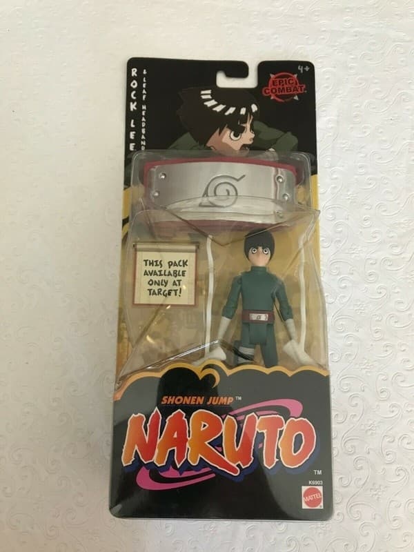 Naruto - Rock Lee - Epic Combat - Rock Lee and Leaf Headband - Figure with headband