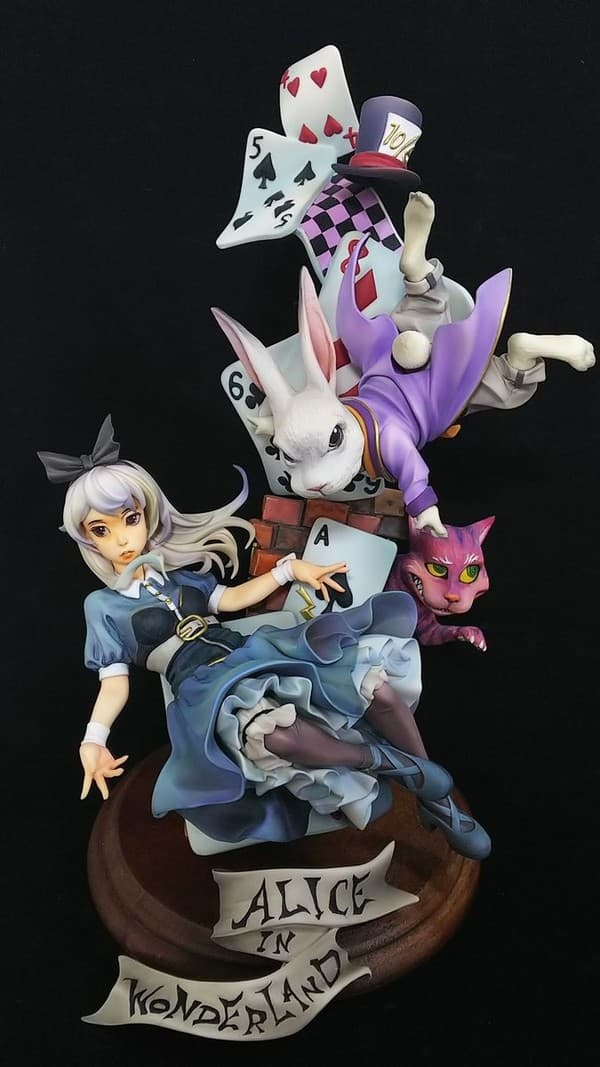 Alice's Adventures in Wonderland - Alice - Cheshire Cat - White Rabbit