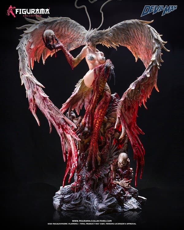 Amon Devilman Mokushiroku - Sirene - Elite Exclusive Statue - 1/4
