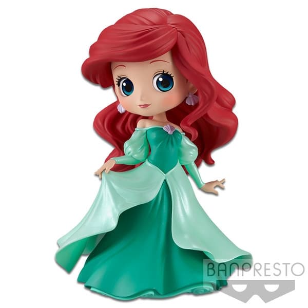The Little Mermaid - Ariel - Q Posket - Q Posket Disney Characters - Green Dress