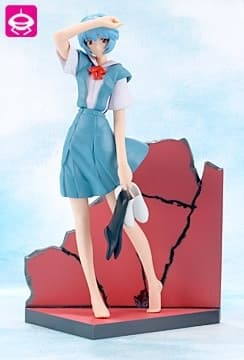 Shin Seiki Evangelion - Ayanami Rei - EX Figure - School Uniform ver.