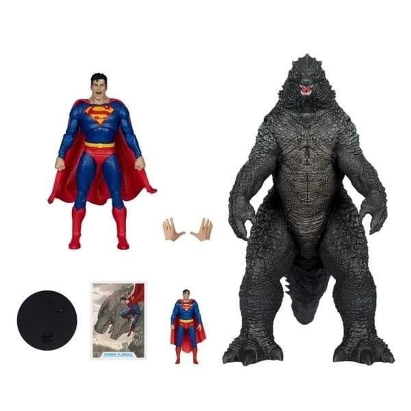 Justice League vs. Godzilla vs. Kong - Superman - DC Multiverse - Superman vs. Godzilla