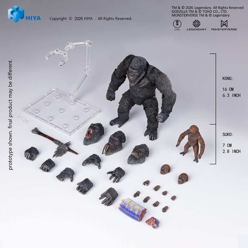 Godzilla x Kong: The New Empire - King Kong - Exquisite Basic, view 1 of 5