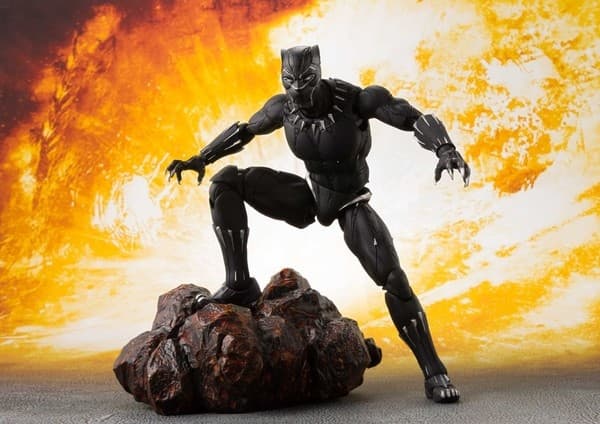 Avengers: Infinity War - Black Panther - S.H.Figuarts - & Tamashii Effect Rock
