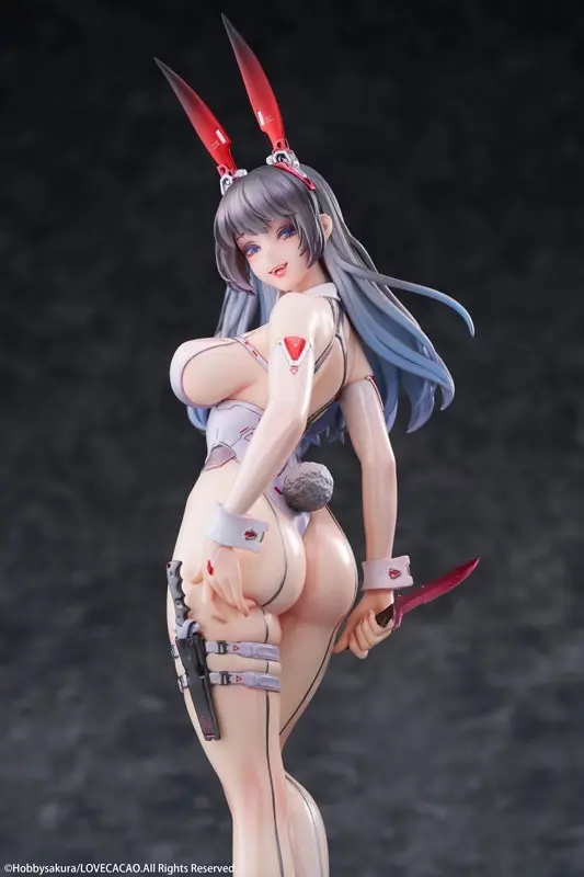 PSYCHO BUNNY illustration by LOVECACAO 1/7 Complete Figure Venue Exclusive Edition, view 4 of 8