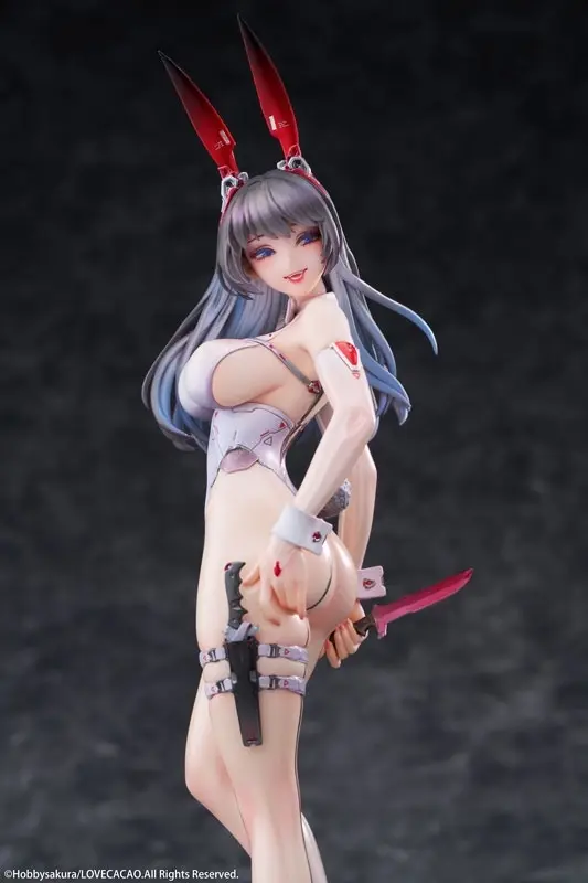 PSYCHO BUNNY illustration by LOVECACAO 1/7 Complete Figure Venue Exclusive Edition, view 5 of 8