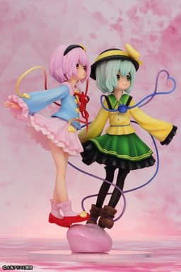 Touhou Project - Komeiji Koishi - Komeiji Satori - Love Hearts ver., view 6 of 16