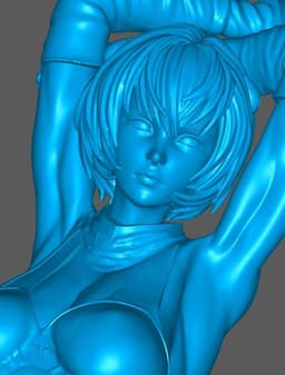 Evangelion Shin Gekijouban - Ayanami Rei - 1/7 - Racing version semi-real, view 4 of 8