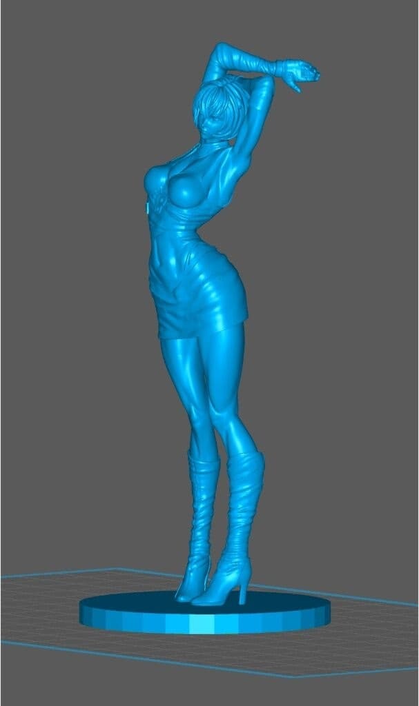 Evangelion Shin Gekijouban - Ayanami Rei - 1/7 - Racing version semi-real, view 2 of 7