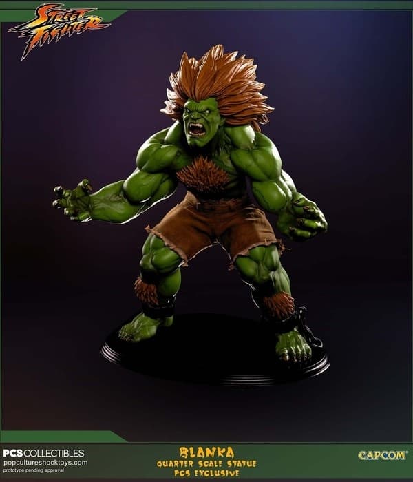 Street Fighter IV - Blanka - Mixed Media - 1/4 - Savage