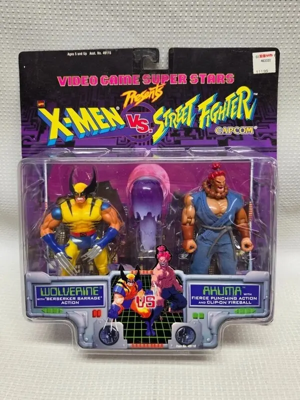 X-Men vs. Street Fighter - Wolverine - Video Game Super Stars