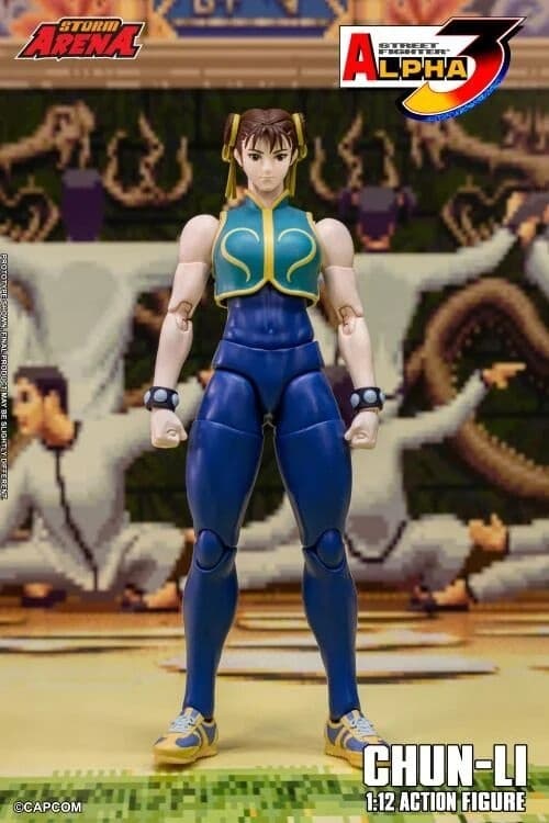 Street Fighter Zero 3 - Chun-Li - Storm Arena - 1/12