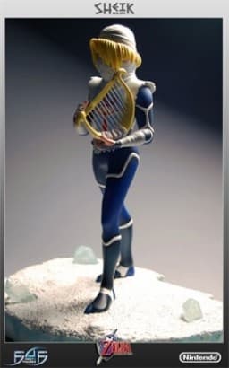 Zelda no Densetsu Toki no Ocarina - Sheik - 1/8