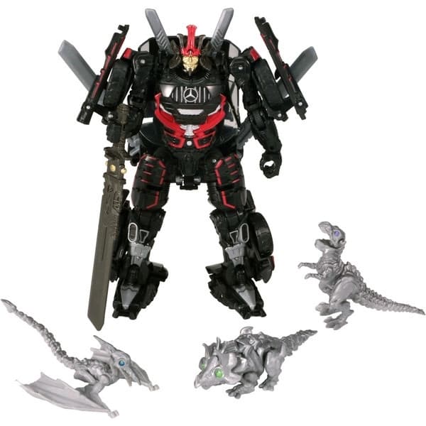 Transformers: The Last Knight - Drift - Deluxe Class - Studio Series (SS-EX) - Autobot Drift with Mini Dino-Bots