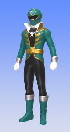 Kaizoku Sentai Gokaiger - Gokai Green - Sentai Hero Series
