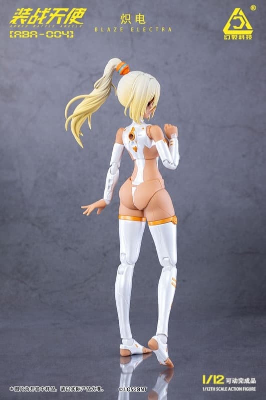 Armored Battle Angels Series ABA-004 Blaze Electra 1/12 Scale Posable Figure, view 1 of 16
