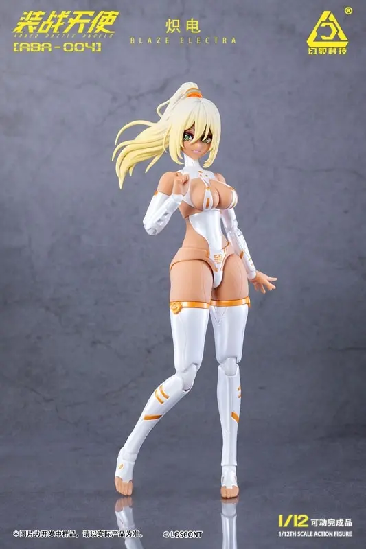 Armored Battle Angels Series ABA-004 Blaze Electra 1/12 Scale Posable Figure