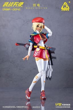 Armored Battle Angels Series ABA-004 Blaze Electra 1/12 Scale Posable Figure, view 15 of 17