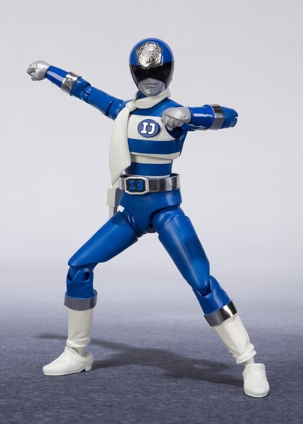 Denshi Sentai Denziman - DenziBlue - Bandai Shokugan - Candy Toy - Shodo Super