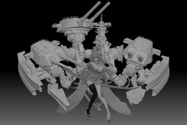 Senkan Shoujo R - Yamato - 1/7