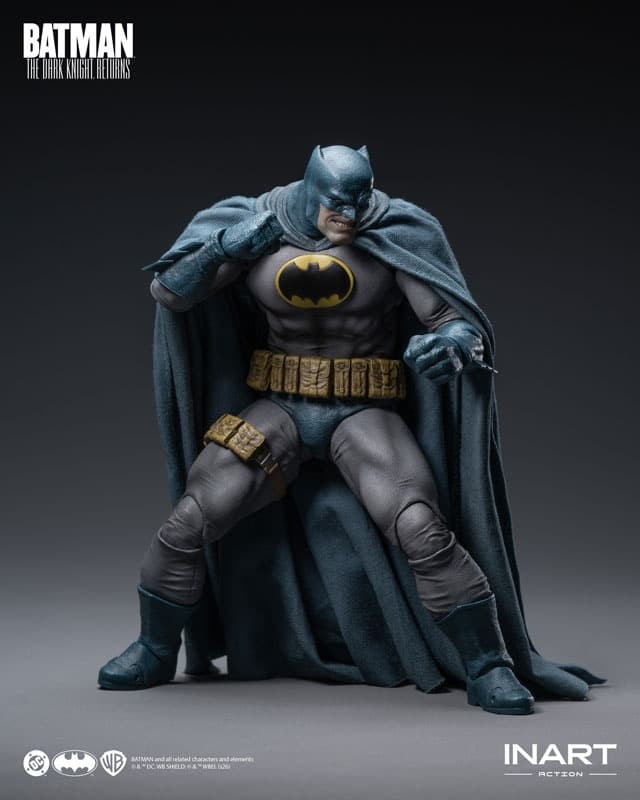 Batman: The Dark Knight Returns Batman (Blue Suit Ver.) 1/12 Action Figure, view 3 of 15