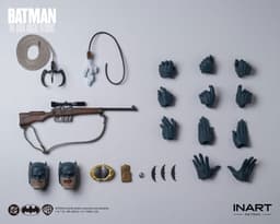 Batman: The Dark Knight Returns Batman (Blue Suit Ver.) 1/12 Action Figure, view 15 of 16