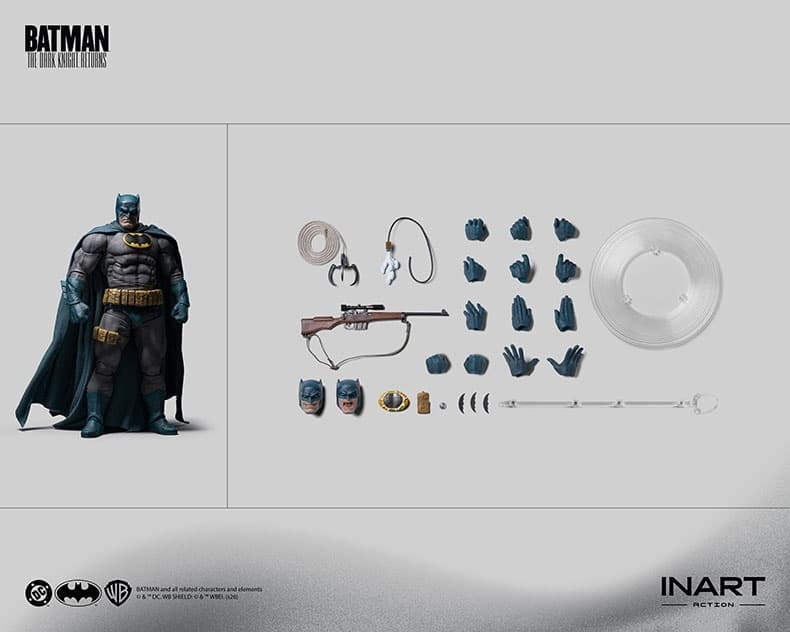 Batman: The Dark Knight Returns Batman (Blue Suit Ver.) 1/12 Action Figure, view 15 of 15