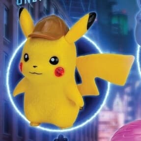 Pokémon Detective Pikachu - Meitantei Pikachu - 2019 Burger King Promotional Pokémon Toys - Light-Up Figure