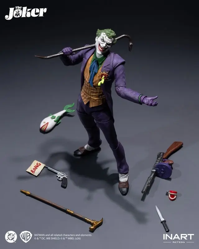 Batman Joker Action Figure, view 8 of 16