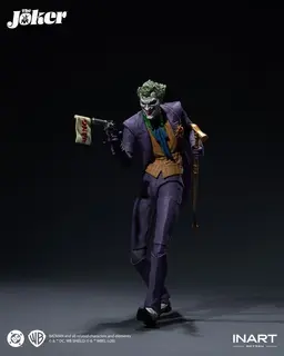 Batman Joker Action Figure, view 3 of 17
