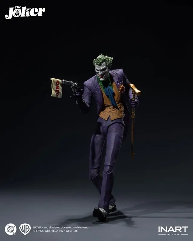 Batman Joker Action Figure, view 2 of 16